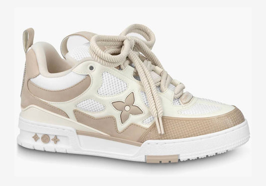 LV Skate Colorazione Beige e Bianco