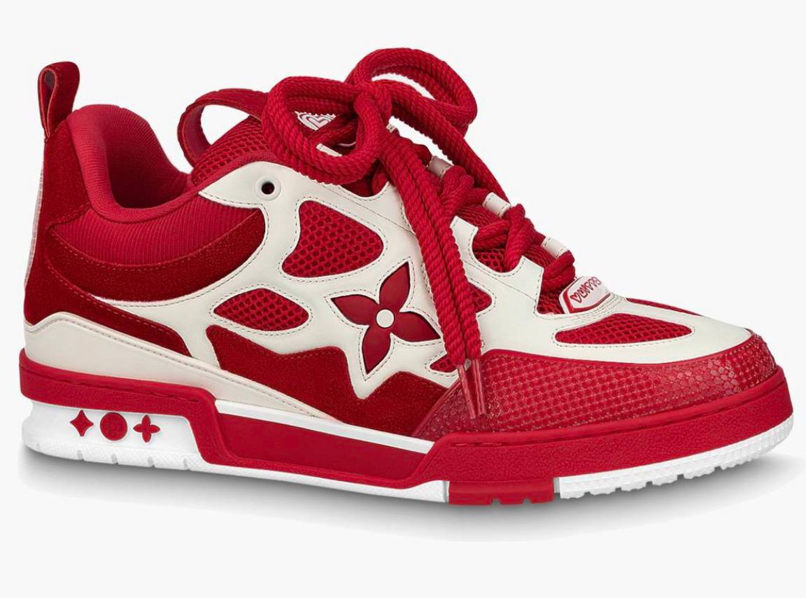 LV Skate Colorazione Rosso