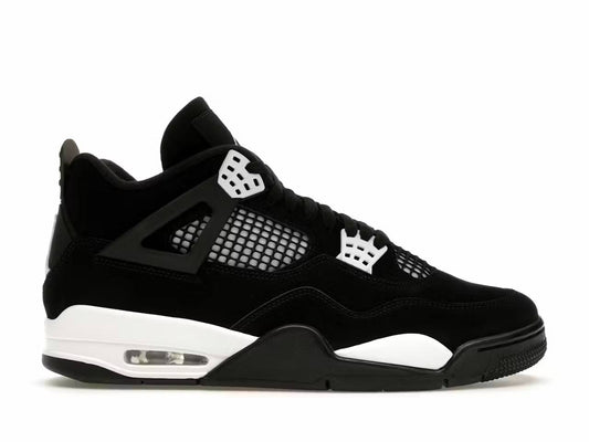 JORDAN 4 Black White